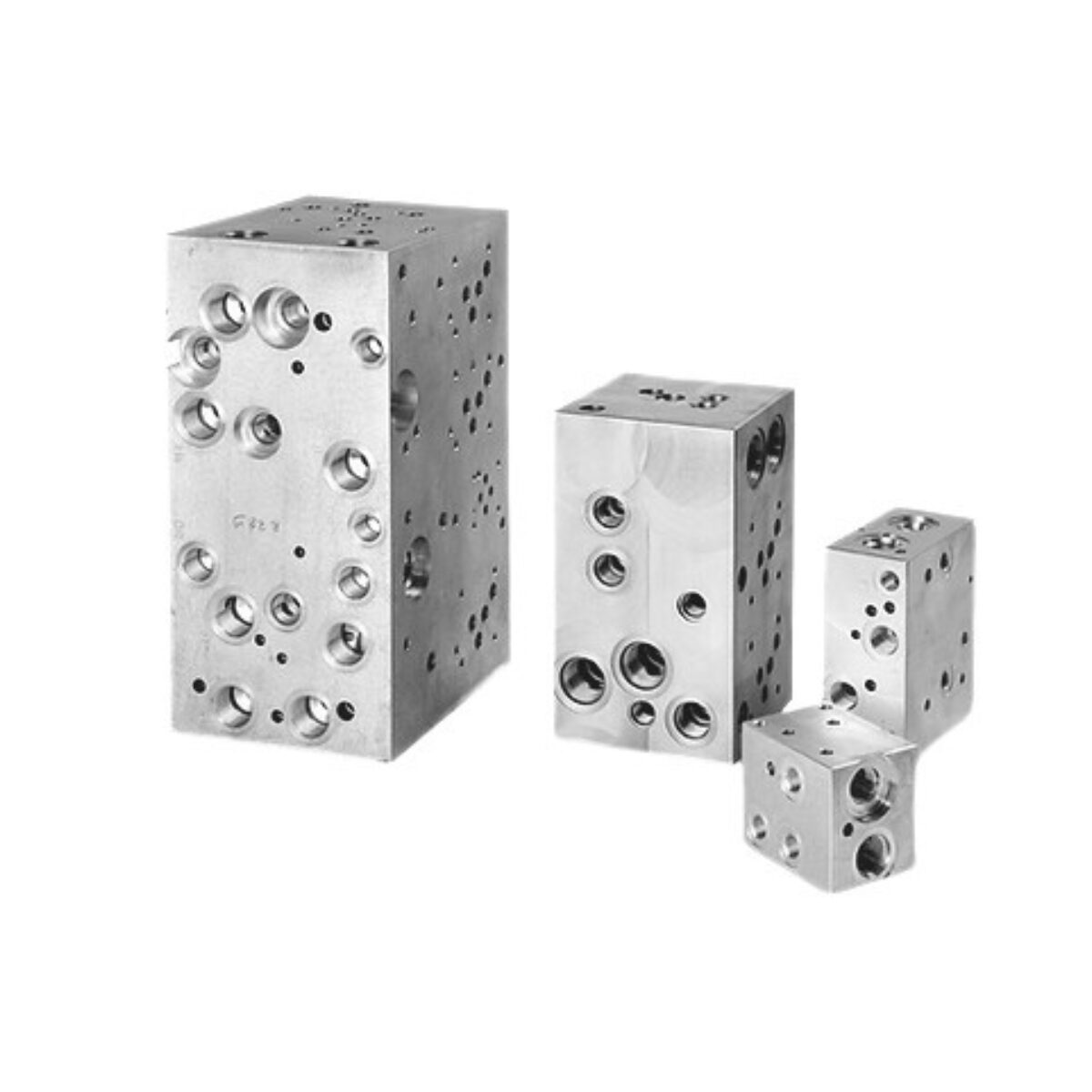 Hydraulic integrated circuit manifolds (HIC)